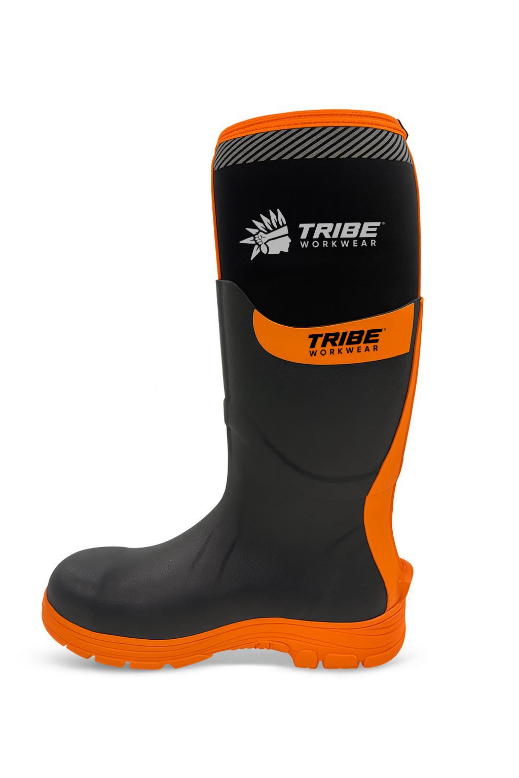 Tribe TR100 Neoprene Steel Toe Cap Work Wellington