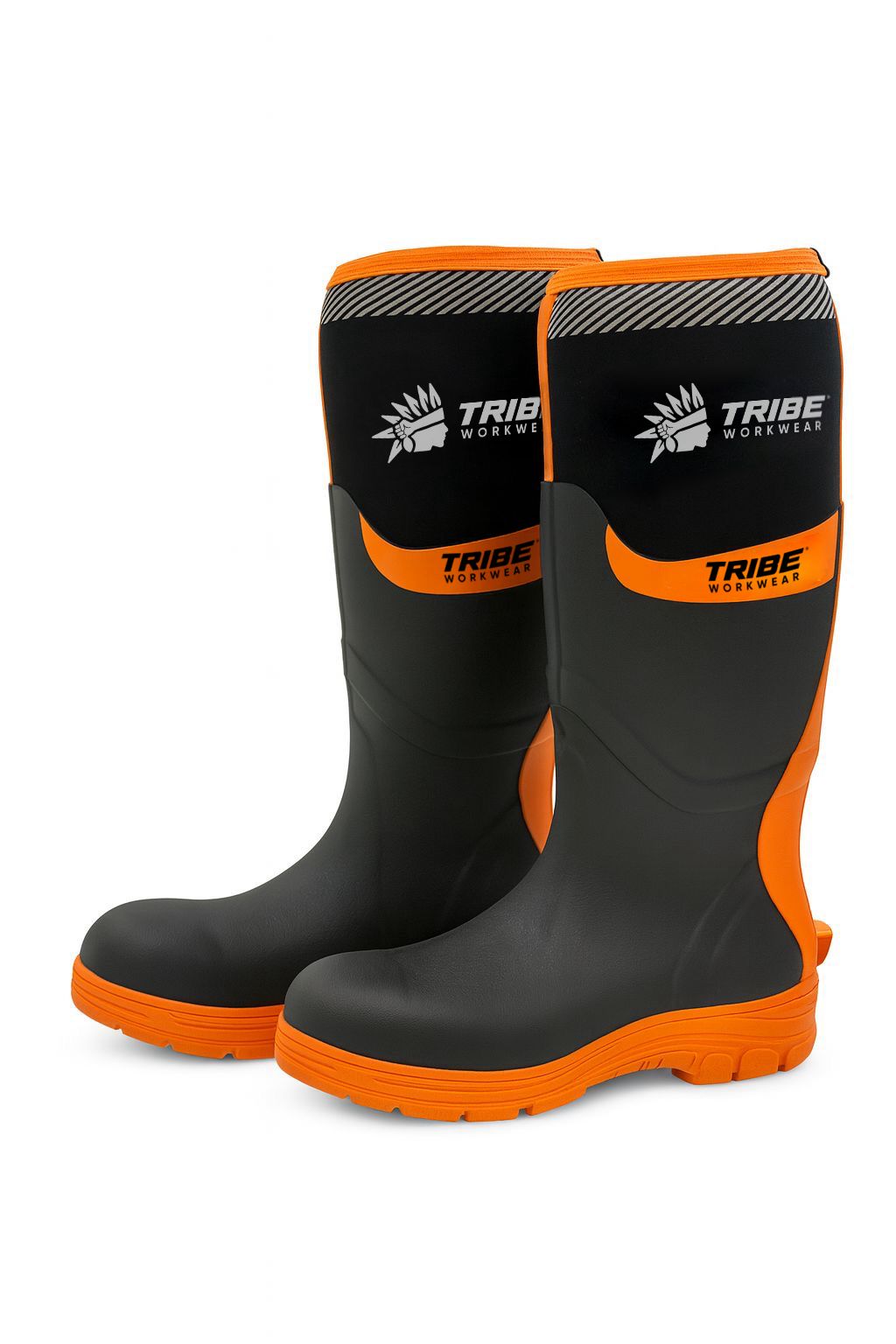 Tribe TR100  Neoprene Steel Toe Cap Work Wellington